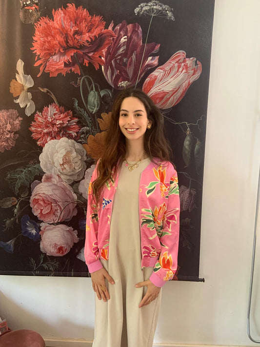 Bomberjack bloemen