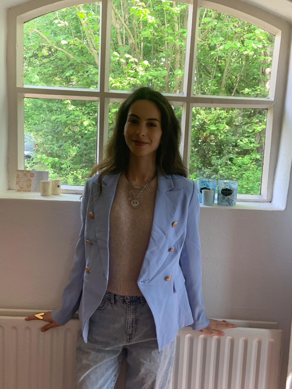 Blazer lichtblauw