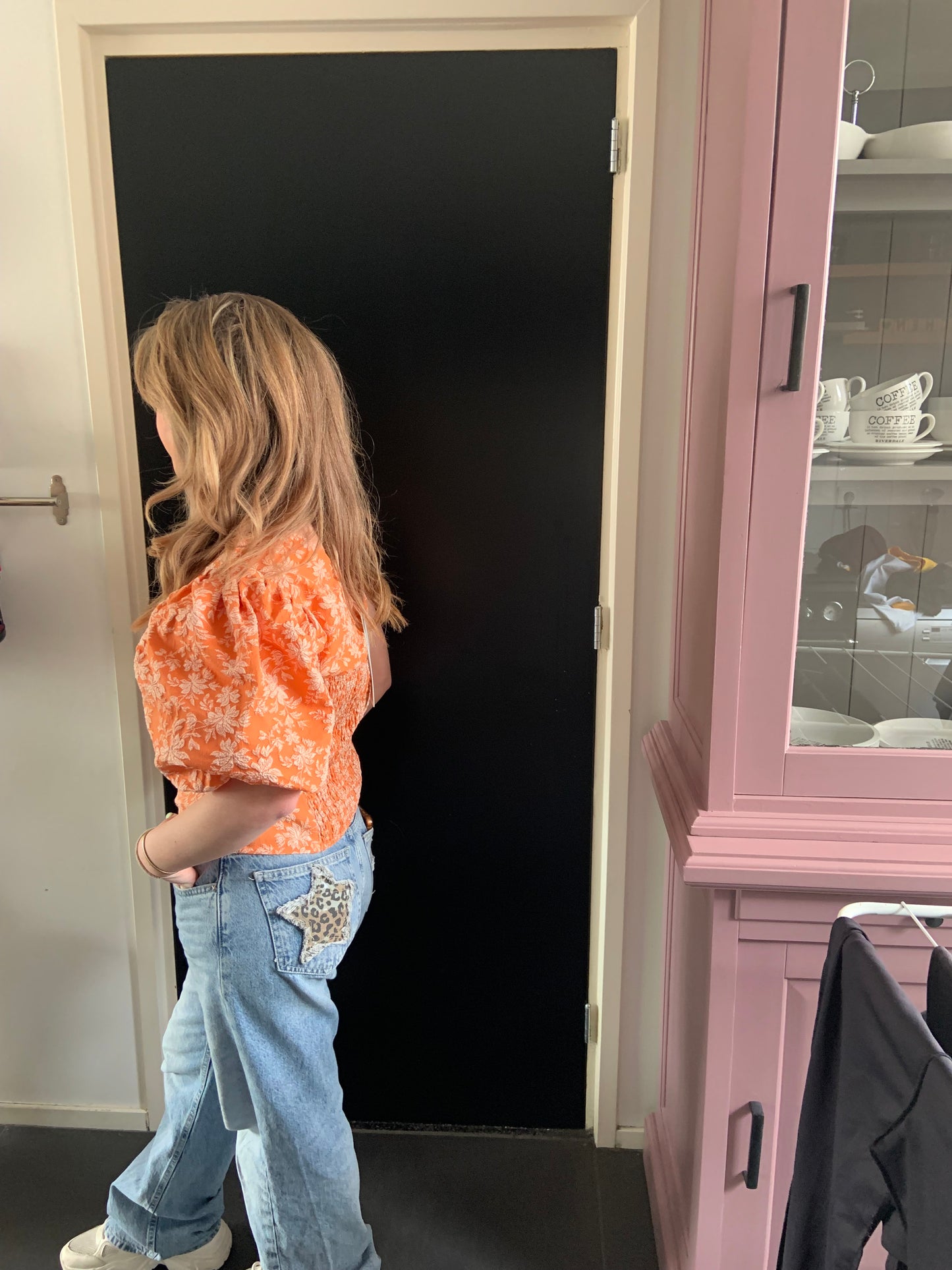 One-shoulder top