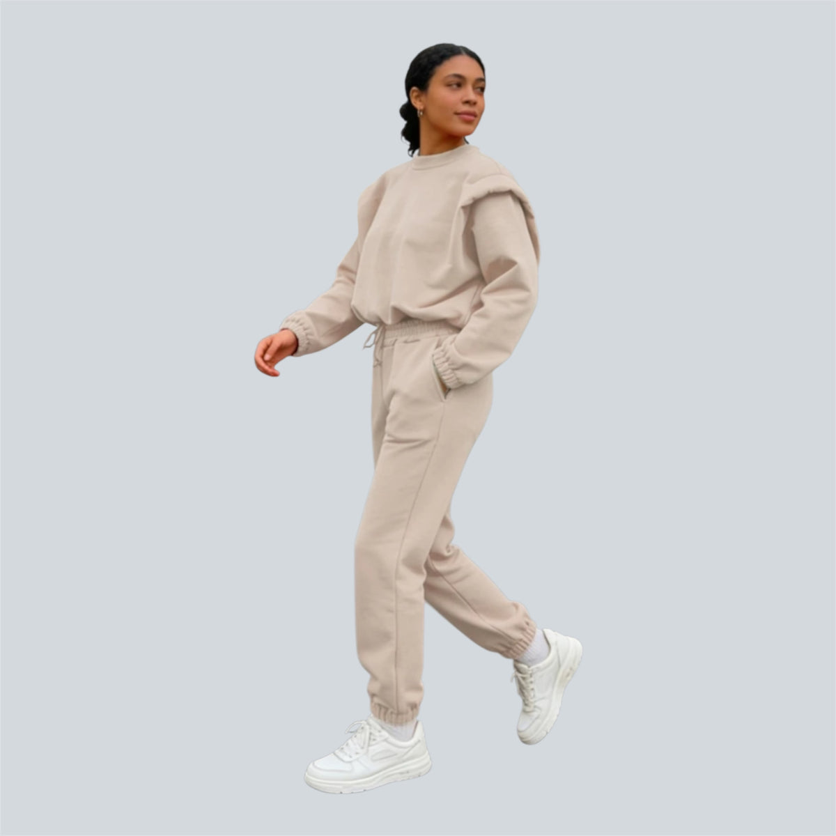Luxe loungewear set sky blue