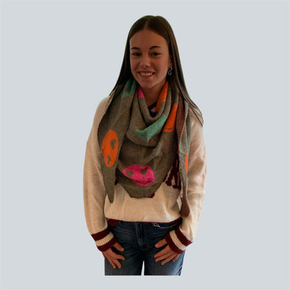 Driehoek sjaals Smiley