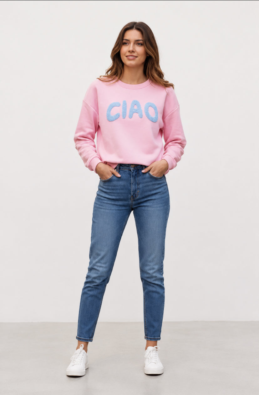 Ciao sweater roze shadow