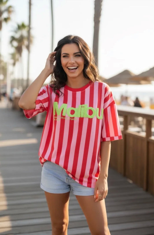 Malibu stripe T-shirt