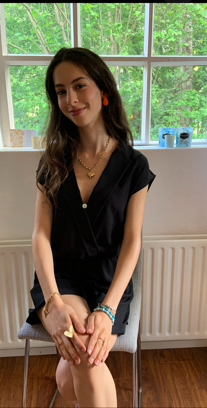 Bella zwarte playsuits