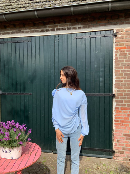 Off-shoulder blouse