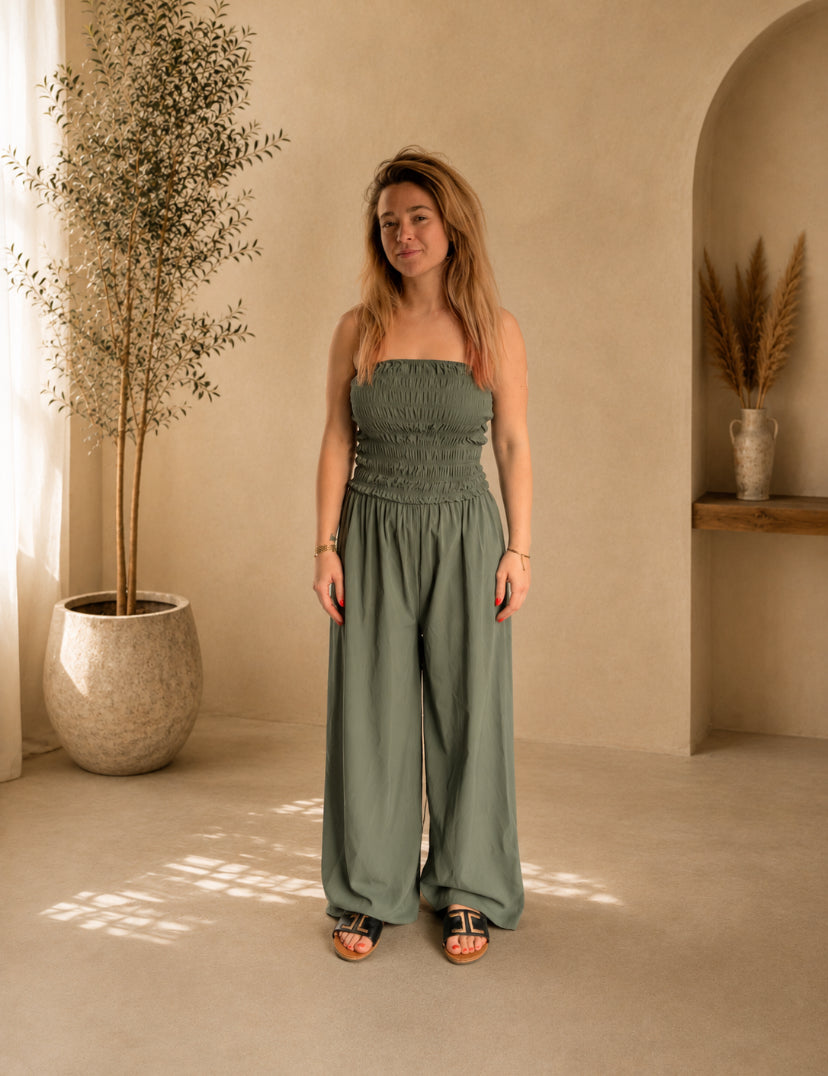 Strapless Balloon jumpsuits