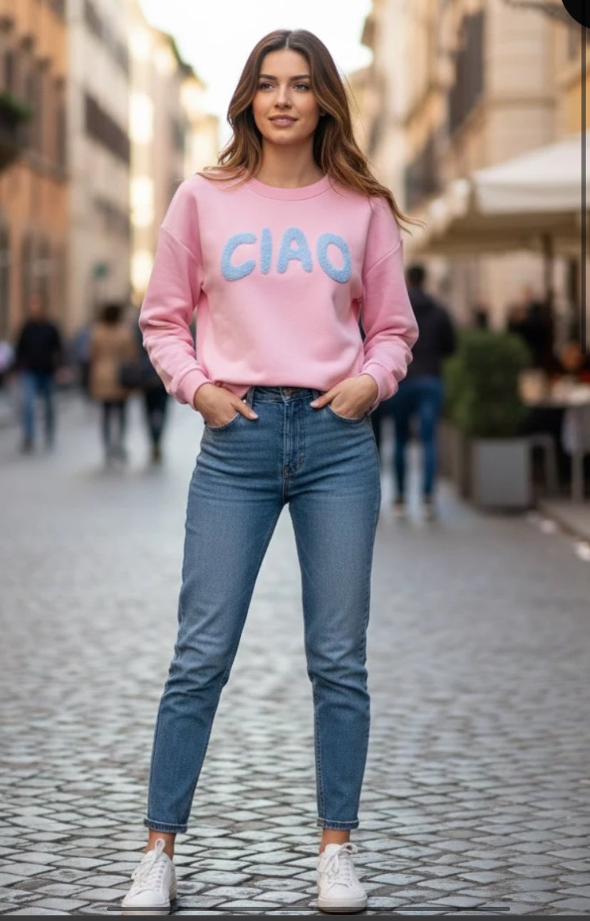 Ciao sweater roze shadow