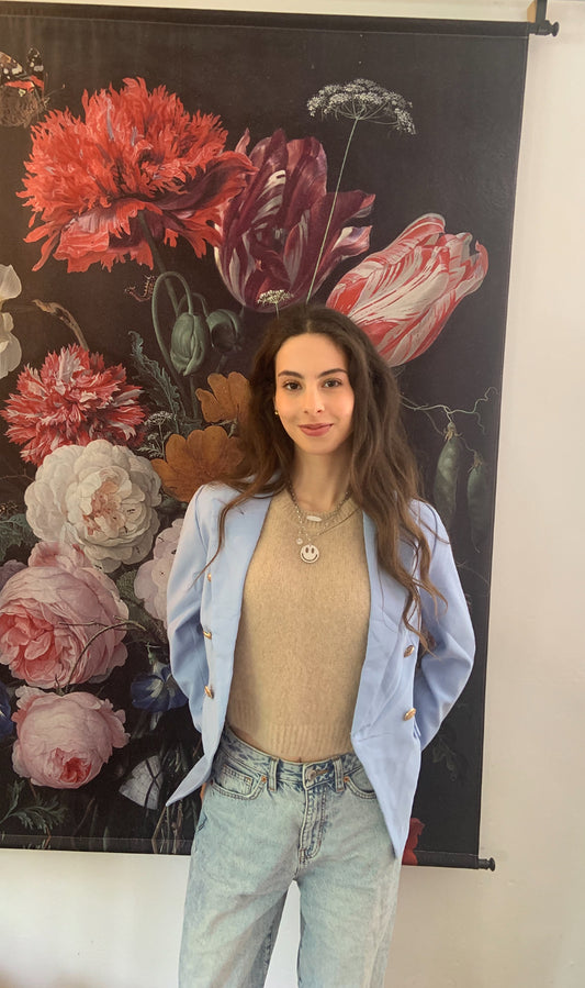 Double breasted blazer