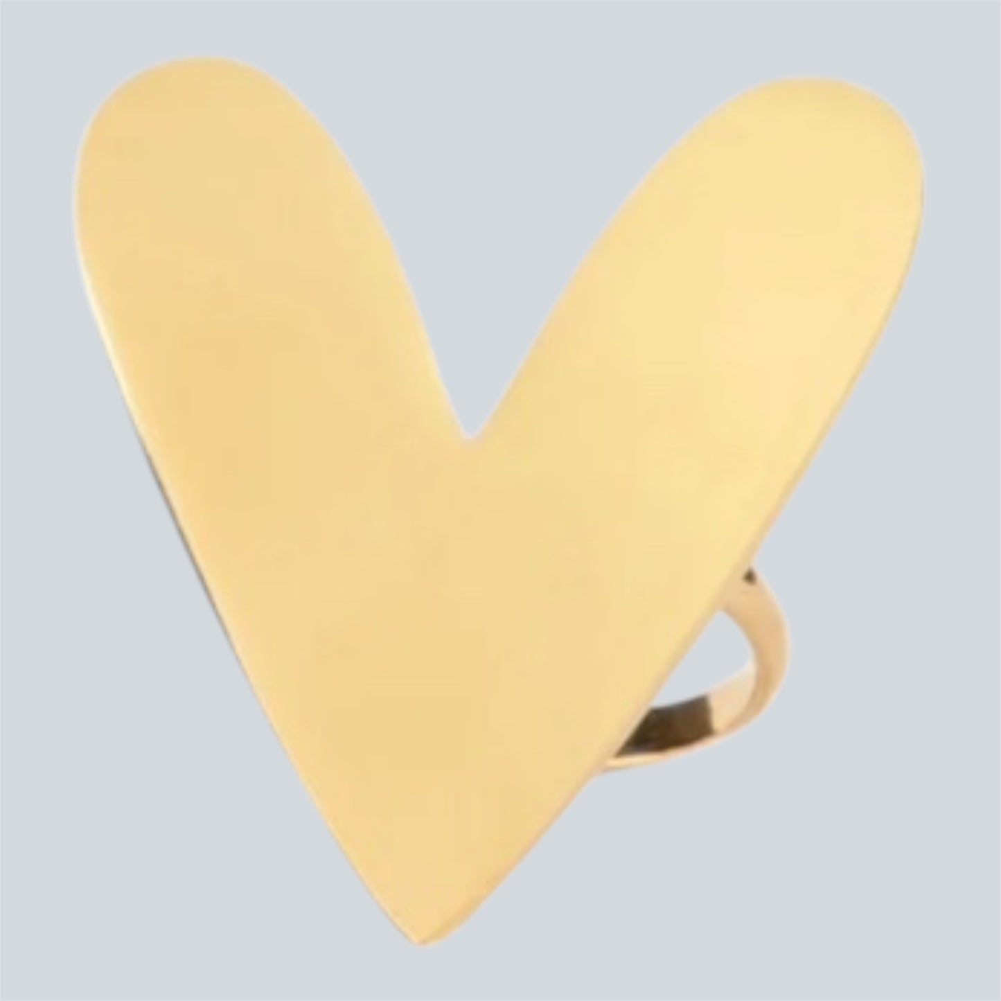Grote hart ring