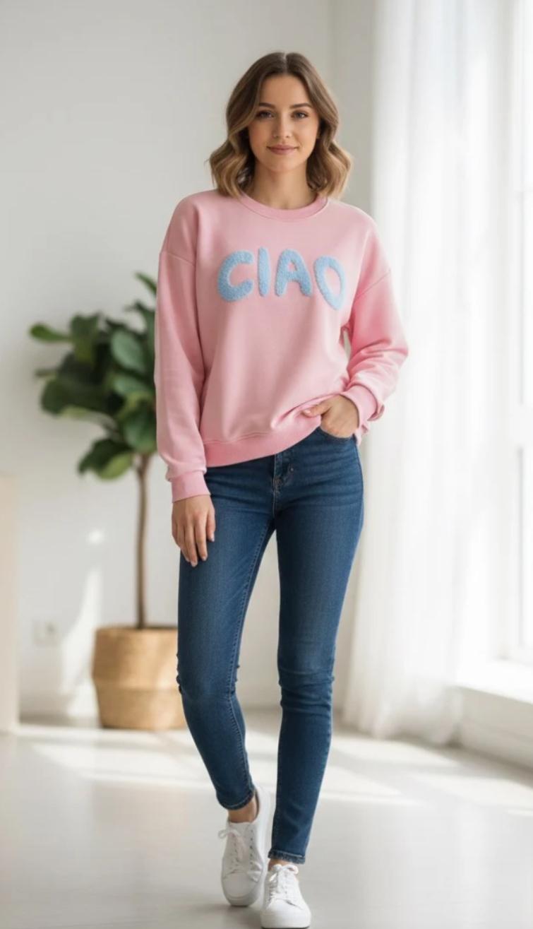 Ciao sweater roze shadow