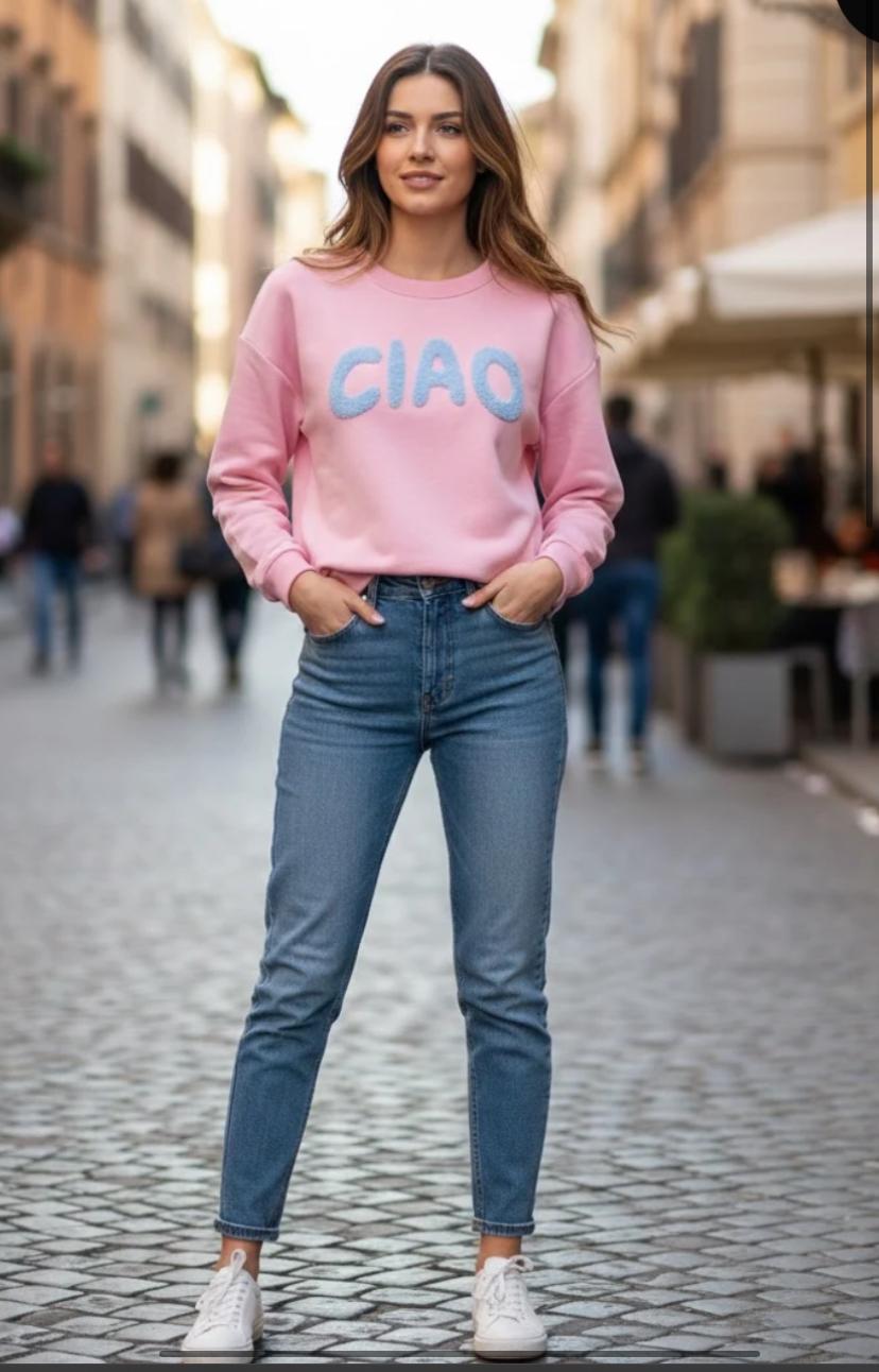 Ciao sweater roze shadow