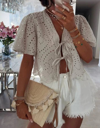 Belle broderie vestje