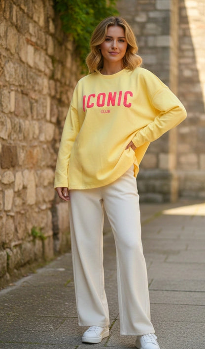 Iconic sweaters Yellow