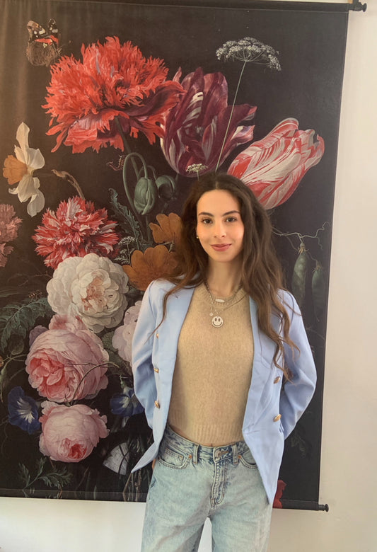 Double breasted blazer