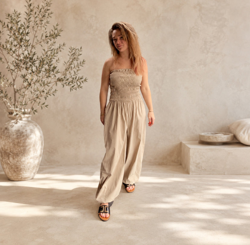 Strapless Balloon jumpsuits