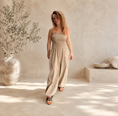 Strapless Balloon jumpsuits