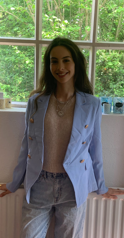 Double breasted blazer