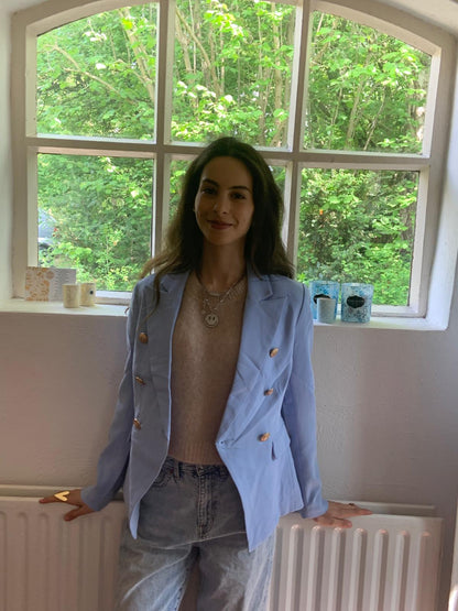 Blazer lichtblauw